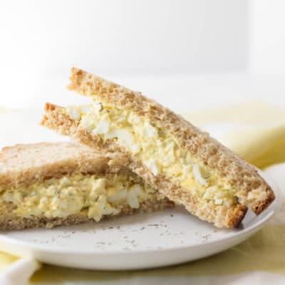 Classic Egg Salad with Dill and Lemon