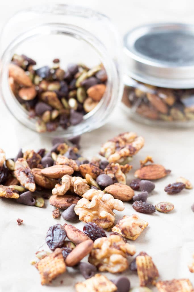 Pumpkin Spice Trail Mix | Perfect for a fall afternoon snack and energy boost.
