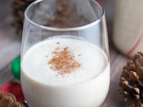 Coffee Coquito (Puerto Rican Coconut Eggnog) - Delish D'Lites